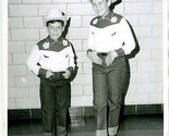 1950&#39;s Dance Recital Two Young Cowboy Dancers 8 x 10  Photo  - $24.72