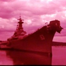 USS Missouri BB-63 35mm Slide Transparency 1973 Car68 - £14.15 GBP