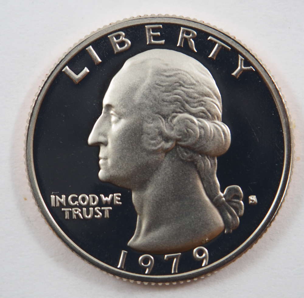 1979 S Washington Clad Quarter Proof GEM US Coin Proof (PF) - SKU 18USQCL - $4.95