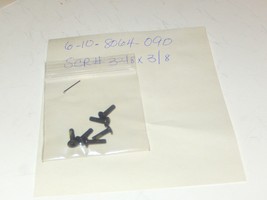 LIONEL PART - 8064-090 SCREWS - #3 - 3/8&quot;  - 6 PIECES- NEW- W46N - $1.28