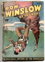 Don Winslow of the Navy #32 1946- low grade Golden Age comic - £19.82 GBP