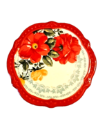 1 Pioneer Woman Floral Ceramic Coaster 4&quot; Multicolored - £10.37 GBP