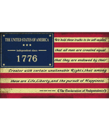 USA Declaration of Independence 1776 3&#39;X5&#39; Flag ROUGH TEX® 100 - $34.08 CAD
