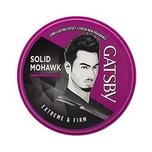 Gatsby Hair Styling Wax Mohawk Firmed Extreme &amp; Firm - 75g - £11.18 GBP