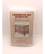 Standard Size Crib Mosquito Net 59&quot; X 30&quot; X 30&quot; Fine Mesh Bug Insect Net - $291.77 MXN