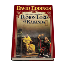 David Eddings Demon Lord of Karanda  Book HC DJ First Edition 1988 - $34.60