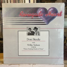 [Country]~Sealed Lp~Don Steele~Willie Nelson~Renegade Heart~[1986~CUSTOM Records - £8.67 GBP