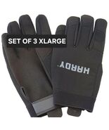 3 Pair Of Work Gloves Men Mechanics XLARGE - $641.86 MXN