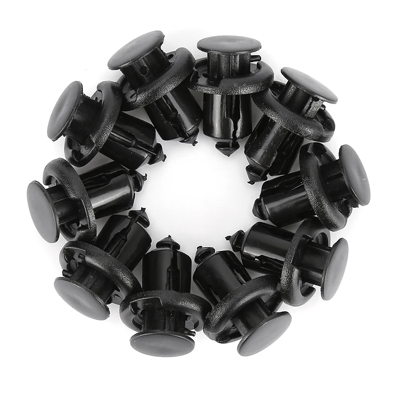 20pcs 10mm Plastic Retainer Car Insight Front Bumper Rivet Trim Clip Auto Door - £10.22 GBP