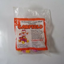 McDonalds Happy Meal Prize #3: Garfield in Skateboard Toy 1988 New-in-Packaging - £3.92 GBP