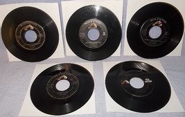 Five 45 RPM Record Lot Elvis Presley RCA Victor Label 1950&#39;s - £6.39 GBP