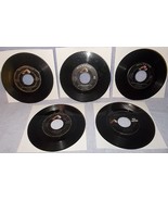 Five 45 RPM Record Lot Elvis Presley RCA Victor Label 1950&#39;s - $149.02 MXN