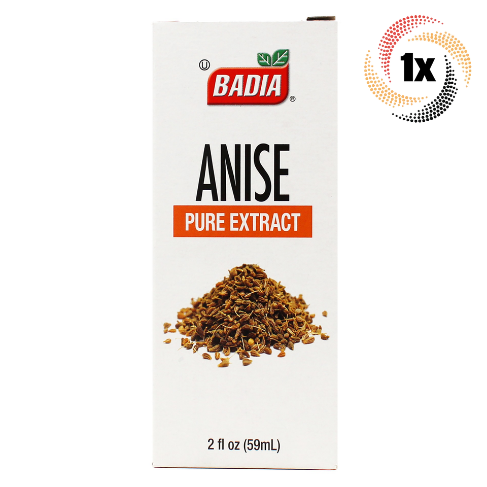 1x Packs Badia Anise Pure Baking Extract | 2oz | Kosher &amp; MSG Free - $9.65
