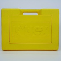 K&#39;nex 1994 Yellow Storage Carrying Hard Case Container Only 14 x 10 x 4 Plastic - £8.28 GBP