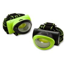 LED COB 200-Lumen Headlamps 2-pack - £16.89 GBP