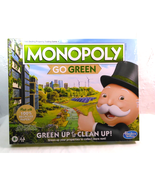 Monopoly: Go Green Edition Board Game for Families Ages 8 and Up - Sealed! - $12.82
