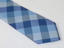 Men's Tommy Hilfiger Tie Classic Woven Silky Feel #Tommy-2 Blue image 5
