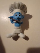 Peyo Smurf Figurine The Chef Cook Made For McDonalds 2011 - $17.68