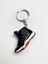 Air Jordan 11 Bred 3D Mini Sneaker Key Chain - £12.01 GBP