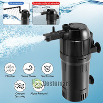 Submersible Uv Sterilizer Filter Clarifier Pump Lamp For Aquarium Fish P... - $61.99