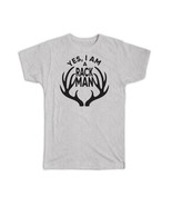 Rack Man : Gift T-Shirt Hunter Hunting Deer Buck Christmas Birthday - £14.42 GBP