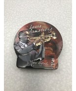 Louis Armstrong Jazz Legend 3 CD Set With Tin Trumpet KG - $9.89
