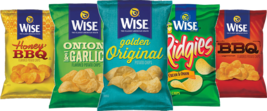 Wise Foods Potato Chips Variety 5-Pack, 7.5 oz. Sharing Size Bags - $37.57