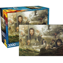 Lord Of The Rings Saga 3000 Piece Puzzle Multi-Color - £38.42 GBP