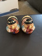 Vintage turkey salt and pepper shakers - £5.43 GBP