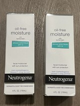 Neutrogena Oil Free Moisture With Sunscreen SPF  15 EXP 04/25 USA MADE! ... - £39.88 GBP