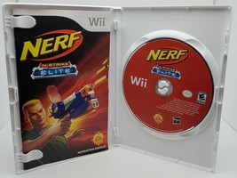Nintendo Wii - Nerf N-Strike Elite - Complete w/ Manual - Tested Working - £5.14 GBP
