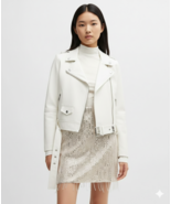 Lambskin Genuine Jacket Women's Stylish Party Motorcycle Leather Handmade Casual - $210.07 - $238.08