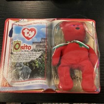 1999 Ty Teenie B EAN Ie Babies &quot;Osito The Bear&quot; International Bears Ii Mc Donalds - £11.68 GBP