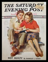 COVER ONLY The Saturday Evening Post May 25 1940 Not Guilty by Harold L. Ickes - £11.10 GBP