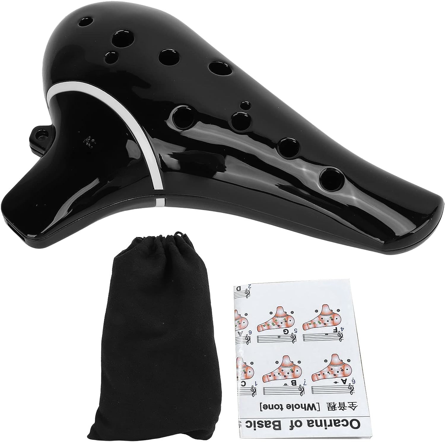 Primary image for Ocarina, A Portable Wind Instrument With 12 Holes And An Alto C Key For
