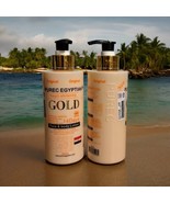 X 2 AUTHENTIC Purec Egyptian gold face &amp; body Lotion 300ml X 2  BEWARE O... - $62.99