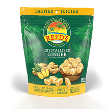 Reed&#39;S All Natural Crystallized Ginger Nuggets in a 16 Oz Resealable Bag - Baby  - £19.78 GBP