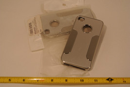 Aimo Wireless iPhone 4 4s 4G Premium Chrome Aluminum Hard Case Cover - £7.36 GBP