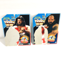 WWF Hasbro &quot;Natural Disasters&quot; Earthquake/Typhoon Wrestling 1990 CARD ONLY Lot - £56.91 GBP