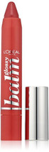 LOreal Glossy Balm 220 Innocent Coral Colour Riche Lip Crayon New Sealed - $6.00