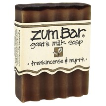 Indigo Wild Zum Bar Goat&#39;s Milk Soap Frankincense &amp; Myrrh, 3 Ounces - £7.05 GBP