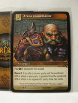 (TC-1512) 2009 World of Warcraft Trading Card #190/208: Arena Grandmaster - $1.00