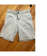 Cat &amp; Jack Chino Shorts Casual Everyday Khaki Adjustable Waist size 12 - $232.28 MXN