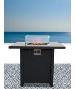 30&quot; Black Steel Outdoor Fire Pit: Backyard &amp; Garden - $363.99
