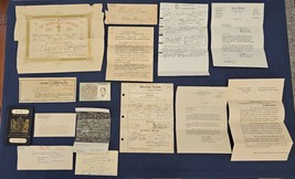 Katherine Cole Family Historical Documents - 1906-1950s - $193.49