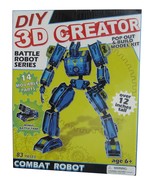 FBM DIY 3D Creator Battle Robot Series Model - 83 Pieces - 12 Inches Tal... - $24.49