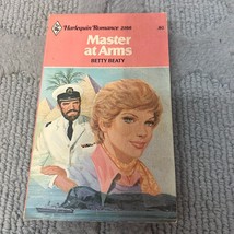 Master At Arms Romance Paperback Book by Betty Beaty from Harlequin 1978 - £9.74 GBP