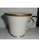 3 LENOX Dimensions eternal gold coffee cups &amp; saucers - £27.28 GBP