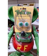 Green Rat Fink Eyes fits Muscle Bike Freestyle Bicycle Dice Valve Caps  - $13.96 CAD