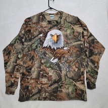 Advantage Timber Mens Camo T Shirt Size 3XL  XXXL Long sleeve Hunting Sportex - $20.87